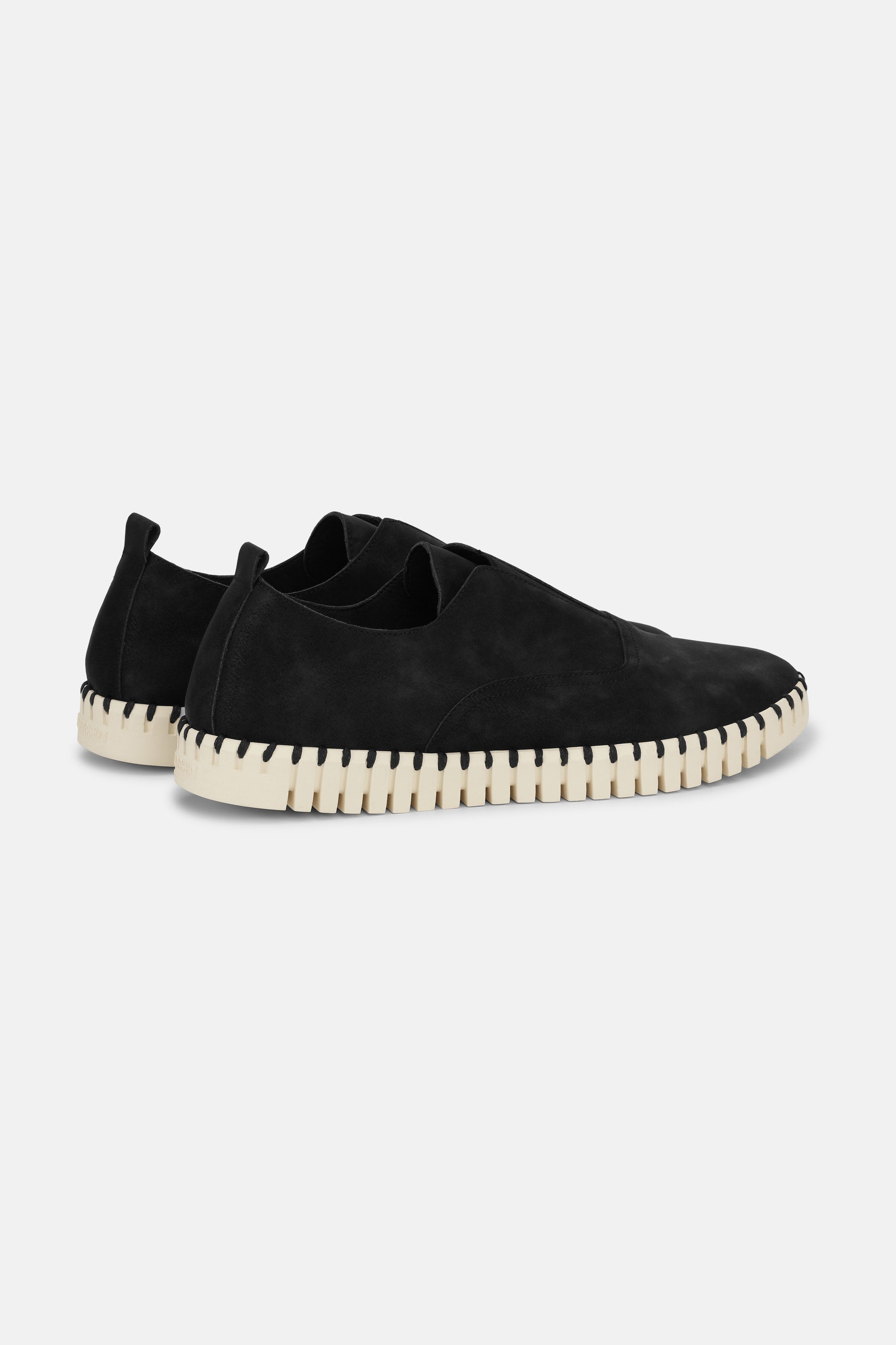 Komfortable Herresko - Black Pearled Ivory